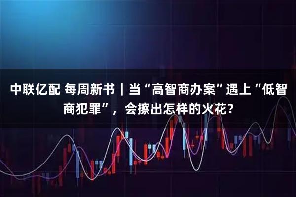 中联亿配 每周新书｜当“高智商办案”遇上“低智商犯罪”，会擦出怎样的火花？